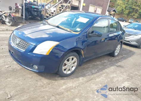 2007 Nissan Sentra 2.0S из США, поврежденный, VIN 3N1AB61E27L606945